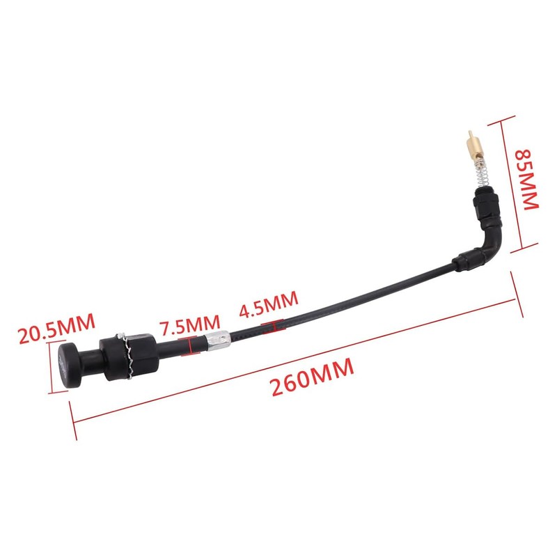 Hoite Choke Cable Cold Starter for Harley XL883 Evo/Sportster/Twin Cam