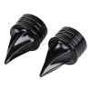 Unbranded Spike Front Axle Cap Nut Covers Fit For Harley