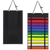 SANJHFF Karate Belt Display Rack, Martial Arts Belt Display Holds