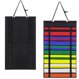 SANJHFF Karate Belt Display Rack, Martial Arts Belt Display Holds 12 Belts, Taekwondo Belt Display Rack, Karate Belt Holder. (Belt Not Included)