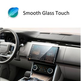 SATIS Screen Protector Compatible with 2023 2024 Land Rover Range Rover Center Touch Screen,Anti Scratch,Shock-Resistant, Navigation Protection Accessories Premium Tempered Glass, CLEAR