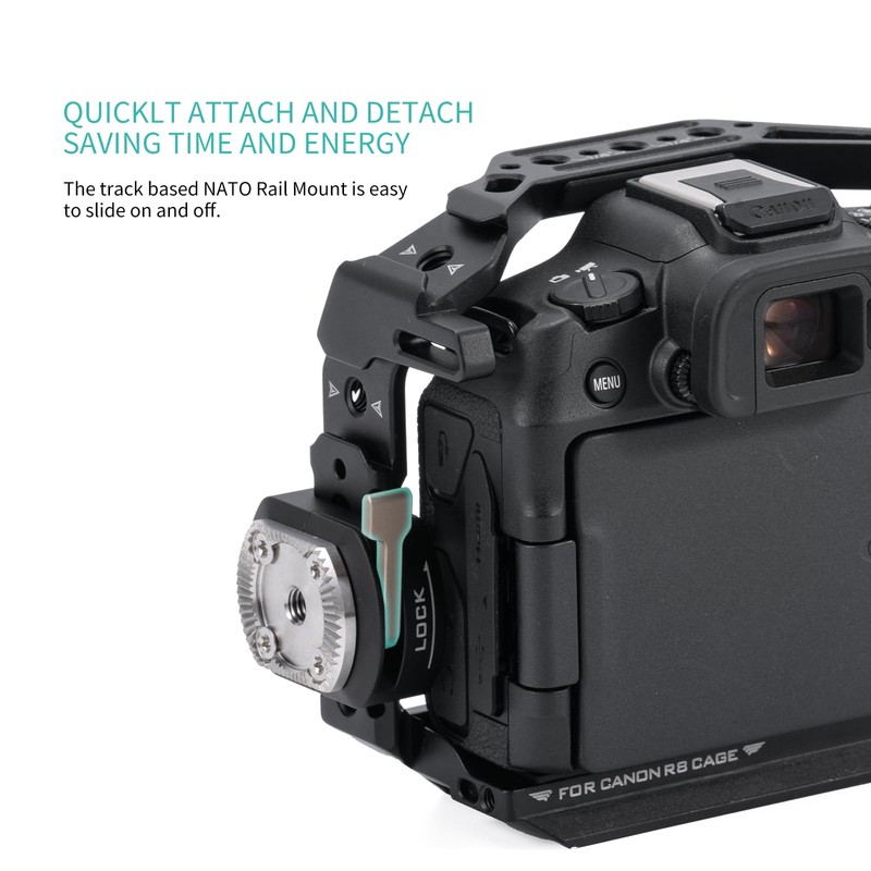 Tilta NATO to Rosette Adapter - Black TA-NATO-RA-B