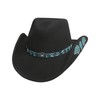Bullhide Hats Cowboy Hat Loving You Easy Wool Felt Black