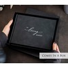 in Loving Memory Funeral Guestbook w/Pen & Box (Design 3)
