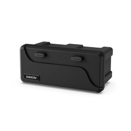 DAKEN Blackit Drawbar Box 2 - 550 x 250 x 295mm Tool Box Trailer Storage Box Tool Box 23L