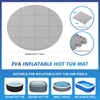 AFFLUENT 77" EVA Hot Tub Mat & Pad for Inflatable