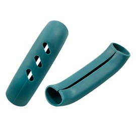 Cionyce 6 Pack Silicagel Pot Handle Covers 3 Inch Lid Handle Covers Green Handle Holder Grip Heat Insulation Handle Cover for Pan,Pot