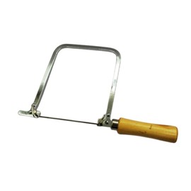 F Fityle Jewelers Saw Frame Coping Saw Wooden Handle Hand Tool U Shaped Saw Frame Cutting Tool for Jewelry Making, Wood Metal Carving