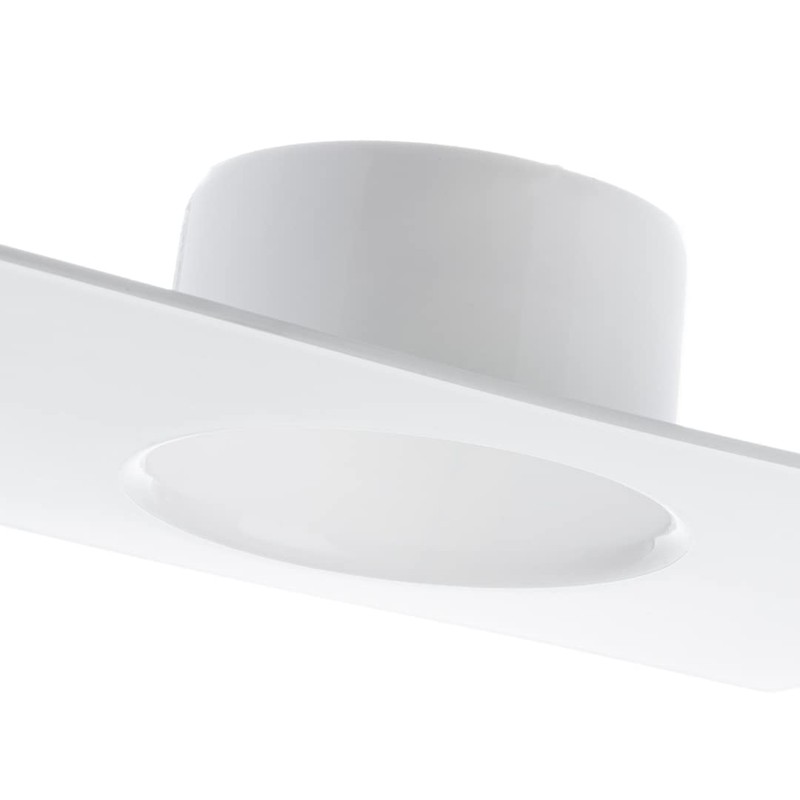 EUROPLAST 125mm / 5 Inch Straight Duct Connector with Flange