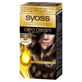 Syos Oleo Cream Hair Color 3CB (Salon Quality at Home) White Hair Dye, Chic Brown [Medical External Drug]