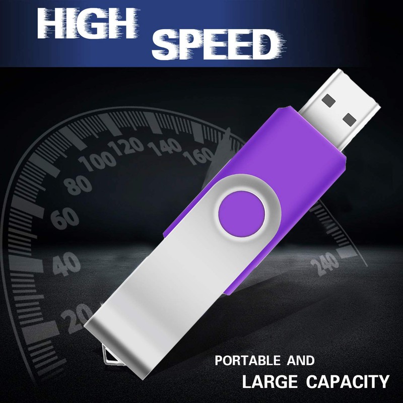USB Sticks 16 GB Pack of 10, AreTop USB 2.0
