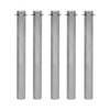 5Pcs Long Rod Nut Hex Coupling Female Threaded Straight Bar