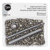 Dritz Double Cap Nickel Includes Rivets & Tools Fasteners