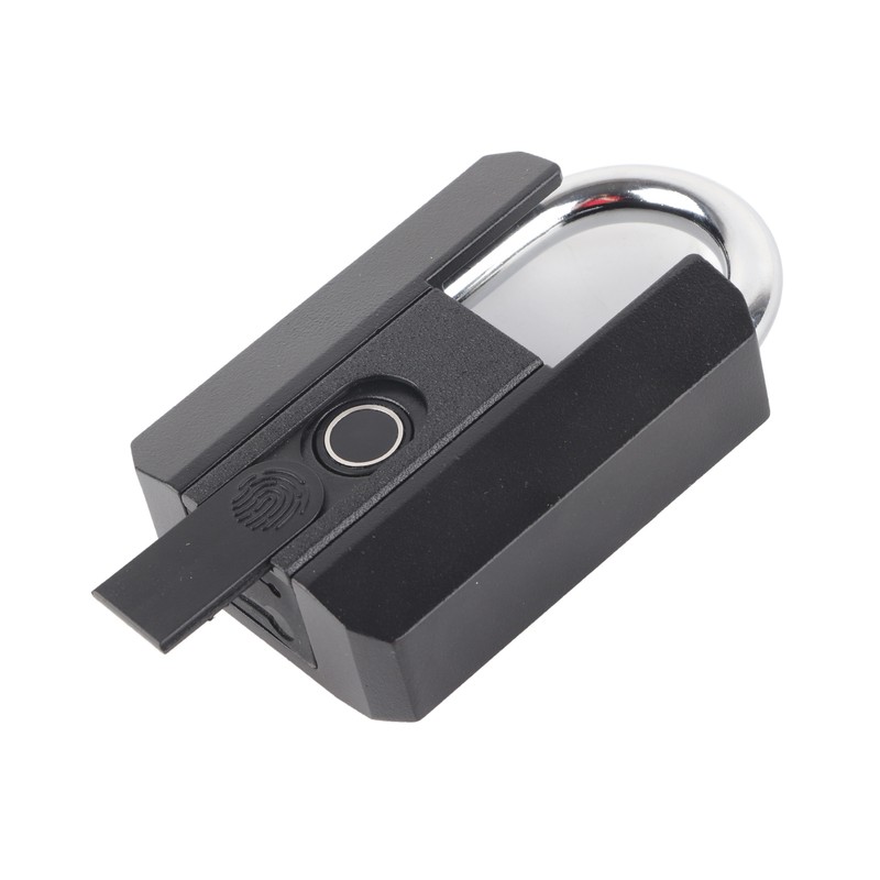 Fingerprint Padlock Waterproof Sensitive Rustproof Zinc Alloy Smart Electronic Padlock