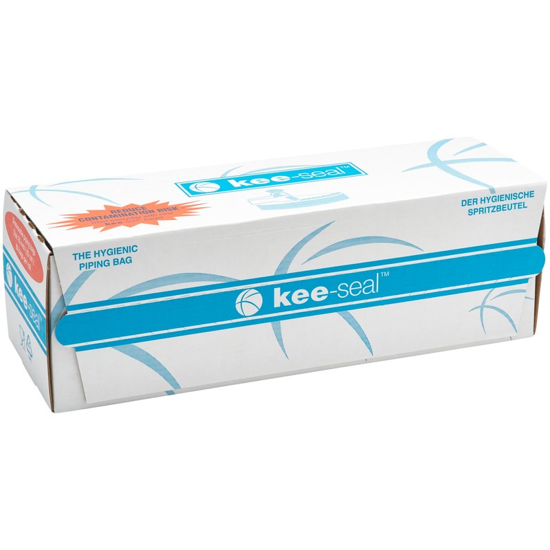 KEE-SEAL Disposable Pastry Bags, Piping Bag with Grip Tight Outer