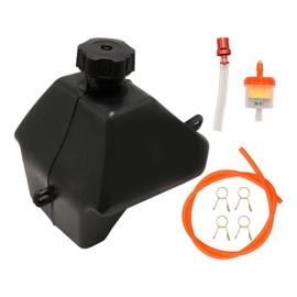 UOIENRT 110cc Gas Fuel Petrol Tank 50cc 70cc 90cc 110cc 125cc Replacement for Baja Replacement for TaoTao Replacement for Coolster 3050C 3125R 3125XR8 Replacement for Kazuma Replacement for Rhino