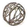 Homeroots Gold Metal Tree Branch Sculpture