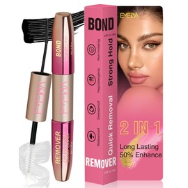 EMEDA Lash Bond and Remover - Lash Bond for DIY Eyelash Extensions 2-in-1 Lash Cluster Glue and Lash Remover for Eyelash Clusters Latex Free by EMEDA