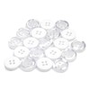 BeeSpring Mother of Pearl Buttons 20 Pieces Shirt Button 0,5