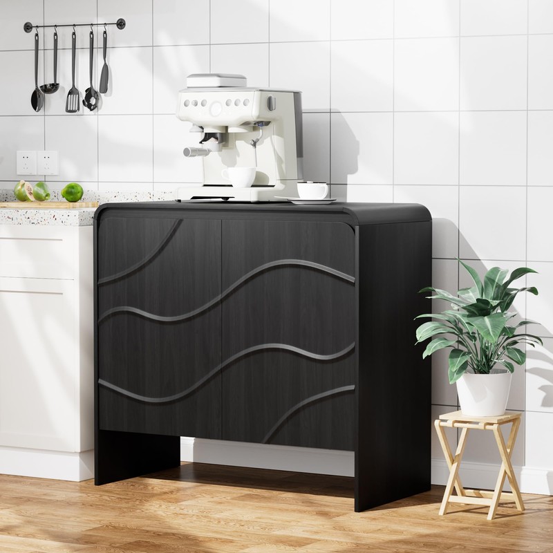 31.5'' Small Sideboard Buffet Cabinet with Storage
