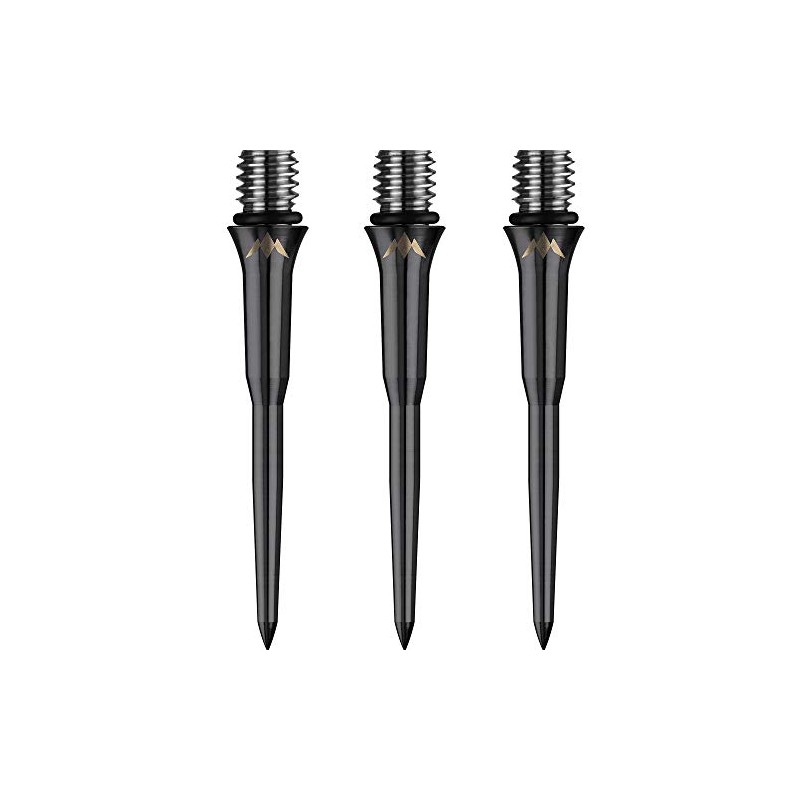 Mission Titan Pro Smooth Conversion Tips - Black 30 mm