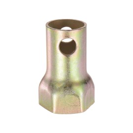 sourcing map Spindle Nut Socket 55 mm Hexagonal Wheel Bearing Locking Nut Bushing