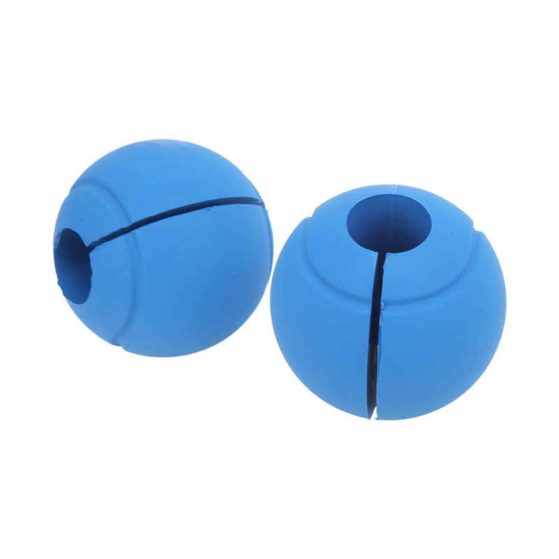 1 Pair of Barbell Dumbbell Curved Bar Grip Round Spherical