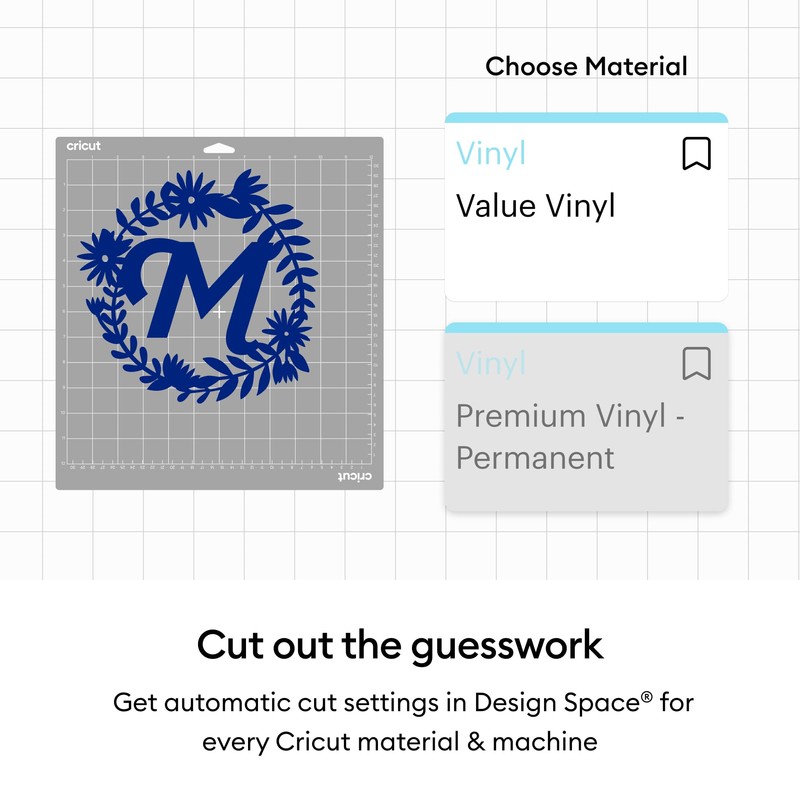 Rotolo permanente in vinile Cricut Value