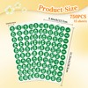 Number Stickers, 15 Sheets Consecutive Number Stickers 1 to 50