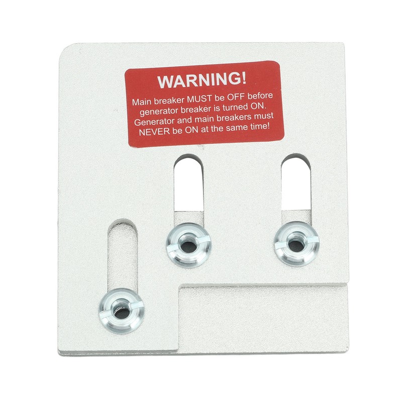 Generator Interlock Kit SD200A Aluminum Alloy Main and Generator Circuit