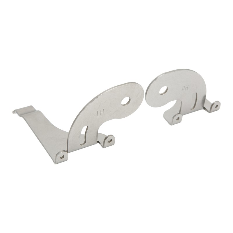 2pcs Spotlight Mounting Bracket Left Right Stainless Steel Chrome Replacement