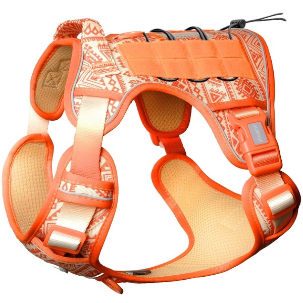 Auroth Tactical Dog Harness for Large Dogs No Pull Adjustable