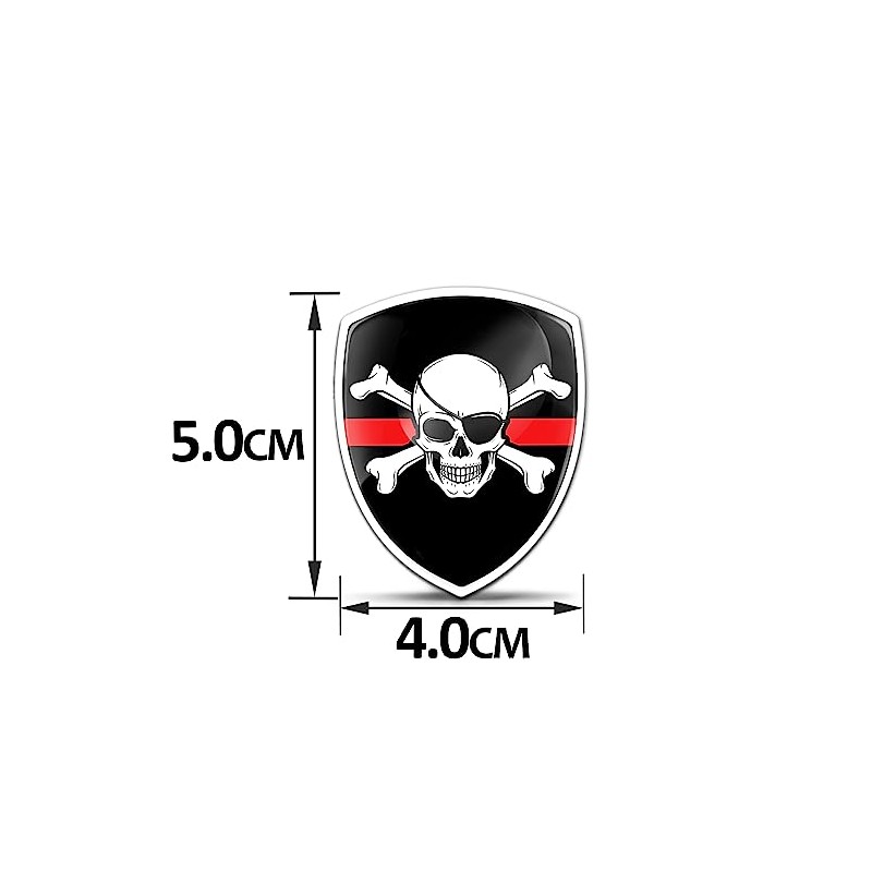 SkinoEu Car Flag Sticker Moto 3D Gel Emblem Domed Badge