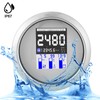 85mm Integrated Gauge Multifunction IP67 316 Stainless Steel Boats Yachts