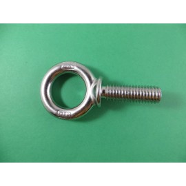 US Stainless Stainless Steel 316 1/2" x 1 1/2" UNC Machinery Eye Bolt Marine Grade Bolt