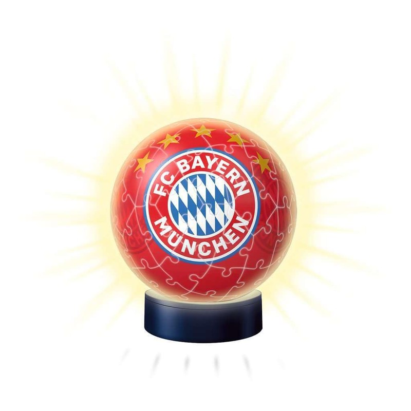 Ravensburger 3D Puzzle Night Light FC Bayern Munich Fan Item