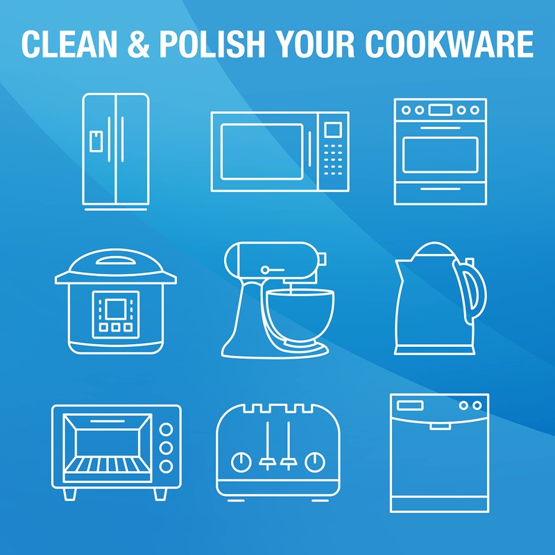 MiracleWipes for Microwaves and Cooktops, Easily Removes Food and Grime
