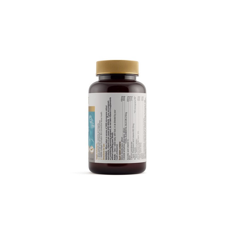 Herbs Of Gold Silica Hair Skin And Nails 60 Tablets