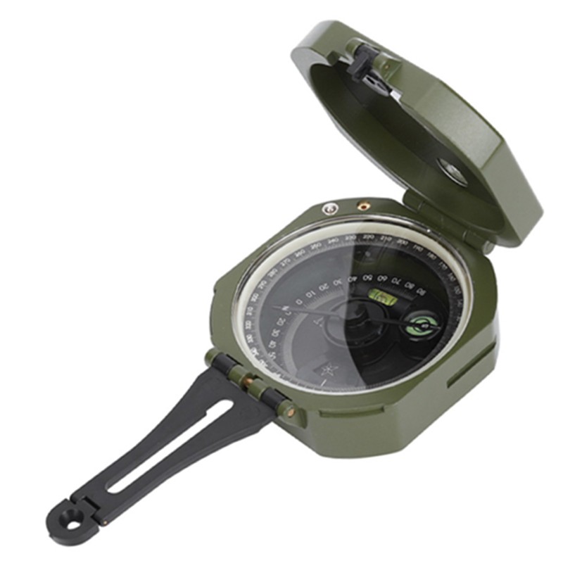 Professional Outdoor High Accuracy Geological Compass Waterproof Fluorescent Compass