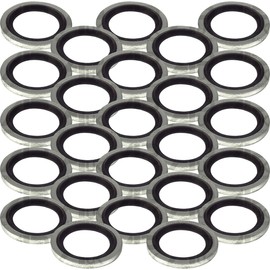 APUK 25x Bonded Seal 1/2" BSP Pack Replacement for David Brown Fordson JCB John Deere Tractor