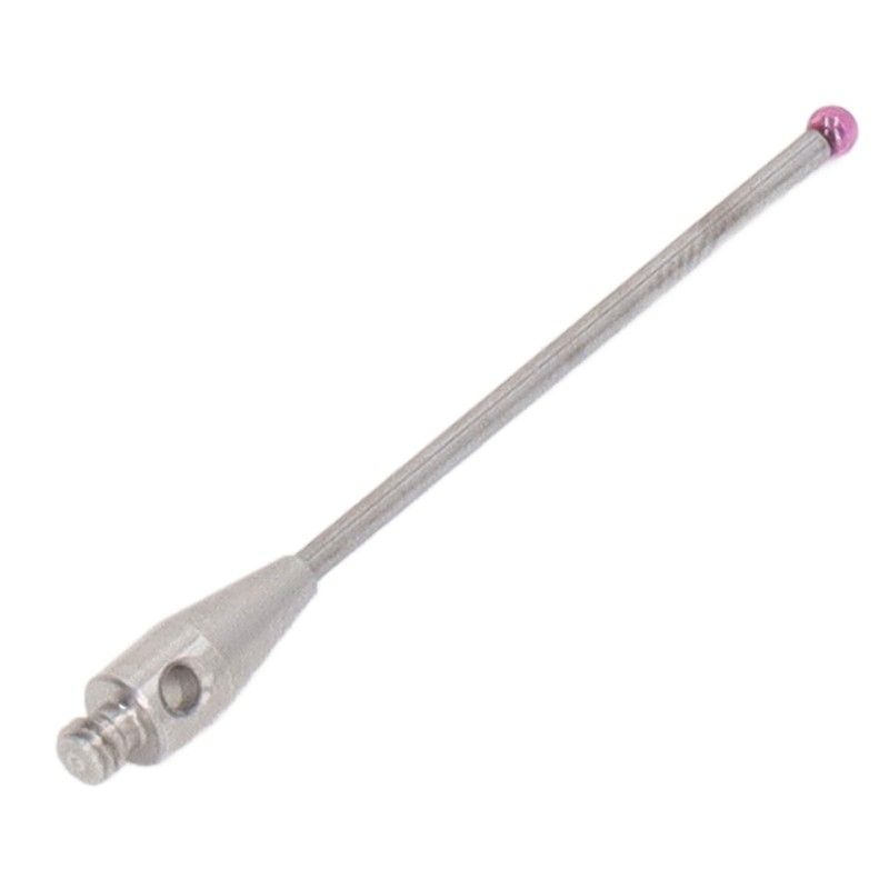 CMM Touch Probe Stylus Red Wear Resistant Ball Tungsten Carbide