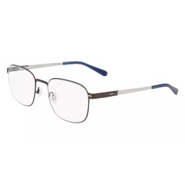 Shinola New SHINOLA by Flexon SH-31001 071 Satin Gunmetal & Silver Eyeglasses 50/20/145