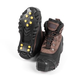 BESTIF Crampons, Hiking Crampons, Shoe Spikes, Non-Slip Ice Spikes for Boots, Shoe Claws, Snow and Ice Hikes (M (36-38))