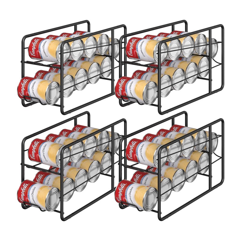 MOOACE Can Organizer for for Pantry, Stackable Soda Can Dispenser