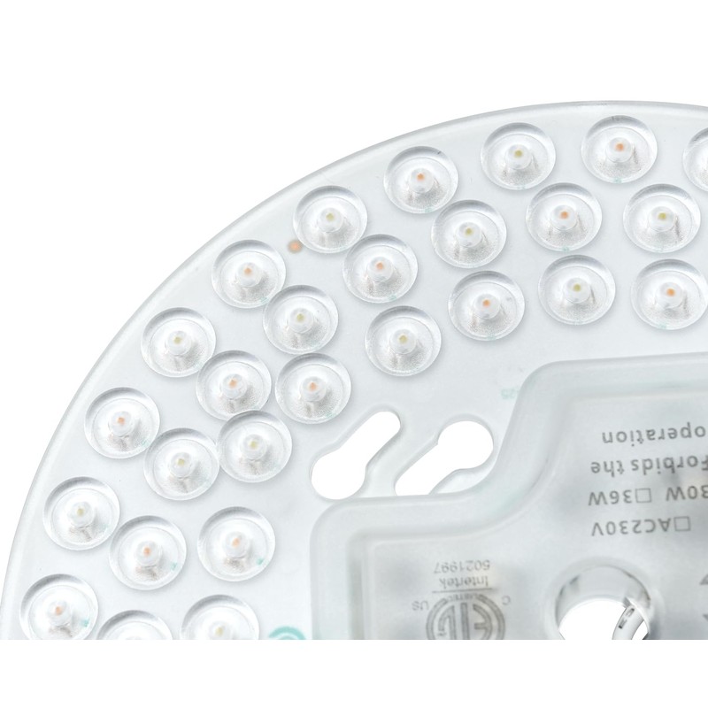 HAOLEDI 6.69'' LED Ceiling Fan Light Retrofit Kit 25W 3000LM