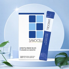 Sanocell Arginine Asabi Booster 15 packets E, 30, 25g / 사노셀 아르기닌 애사비 부스터 15포 E, 30개, 25g