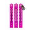 Lantelme 3 Piece Garden Thermometer Set, Weatherproof Plastic, 18 cm,