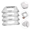 Operitacx 10Pcs Gas Stove Burner Liners Thickened Aluminum Foil Protectors