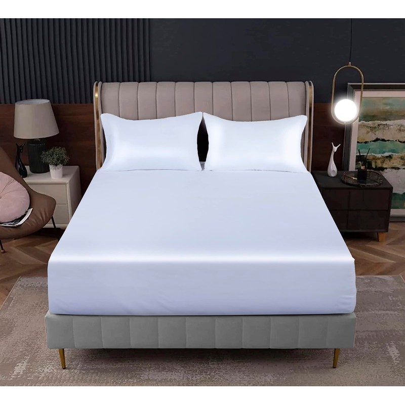Fitted Sheet Extra Deep Pocket 16 inch (40cm) Bedding Easy