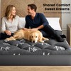 Mattress Topper Queen Size - Viscose Made from Bamboo Pillow